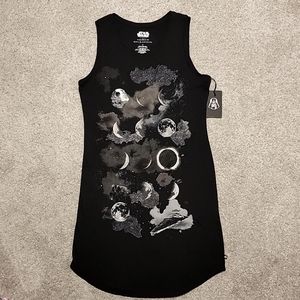 Rock and Republic Star Wars Dark Side Tunic Dress, size Small